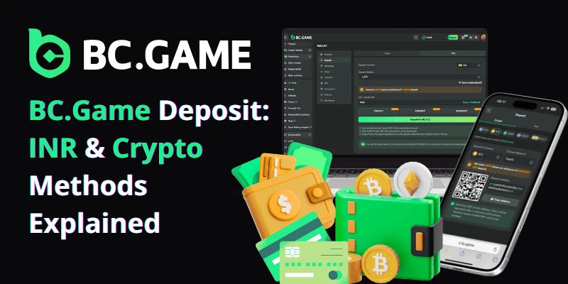 all available deposit methods at the bc game casino