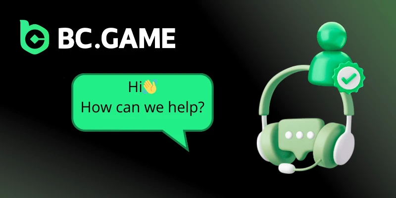 customer support available at bc game casino