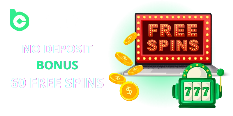 bc game 60 free spins no deposit bonus offer