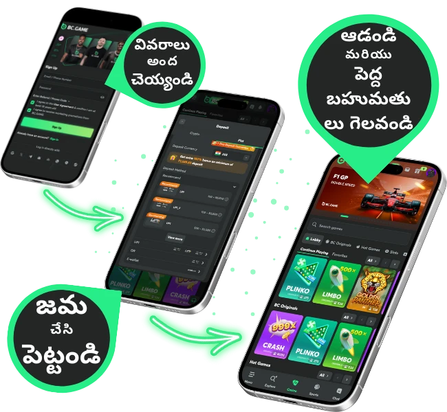 bc game how to register casino telugu
