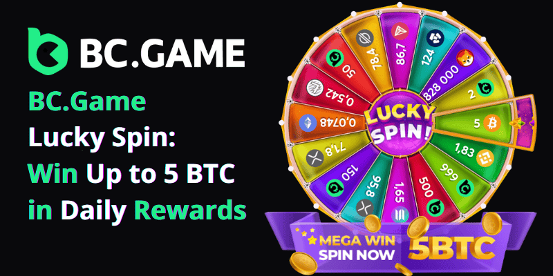 bc game lucky spin casino promo