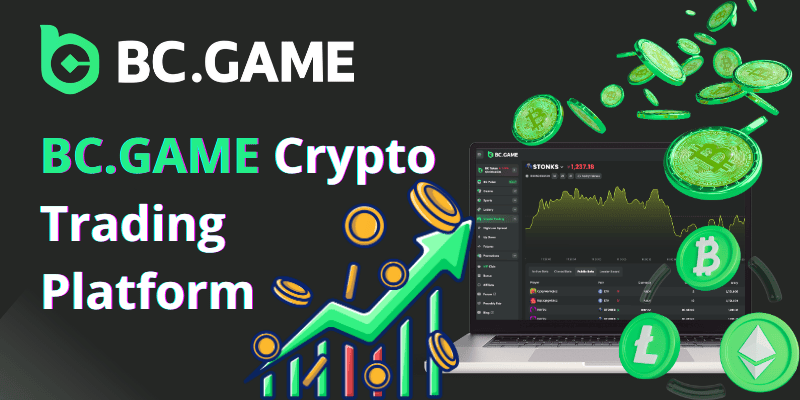 crypto trading at the bc game platform